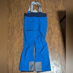 Stio Environ Bib Snow Bibs Cosmic Blue Womens Size Large New With Tags